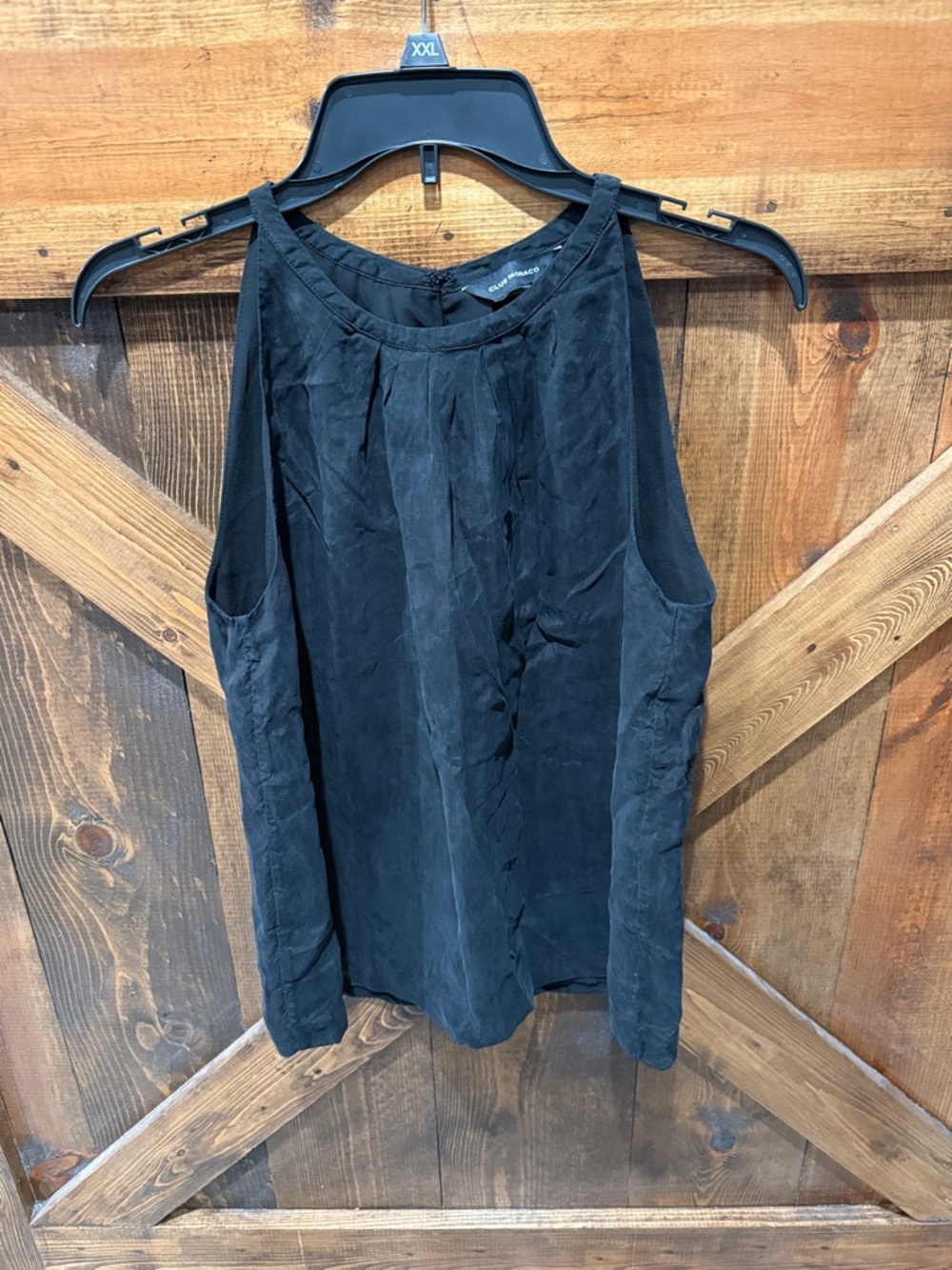 CLUB MONACO BLACK TANK TOP Size Small